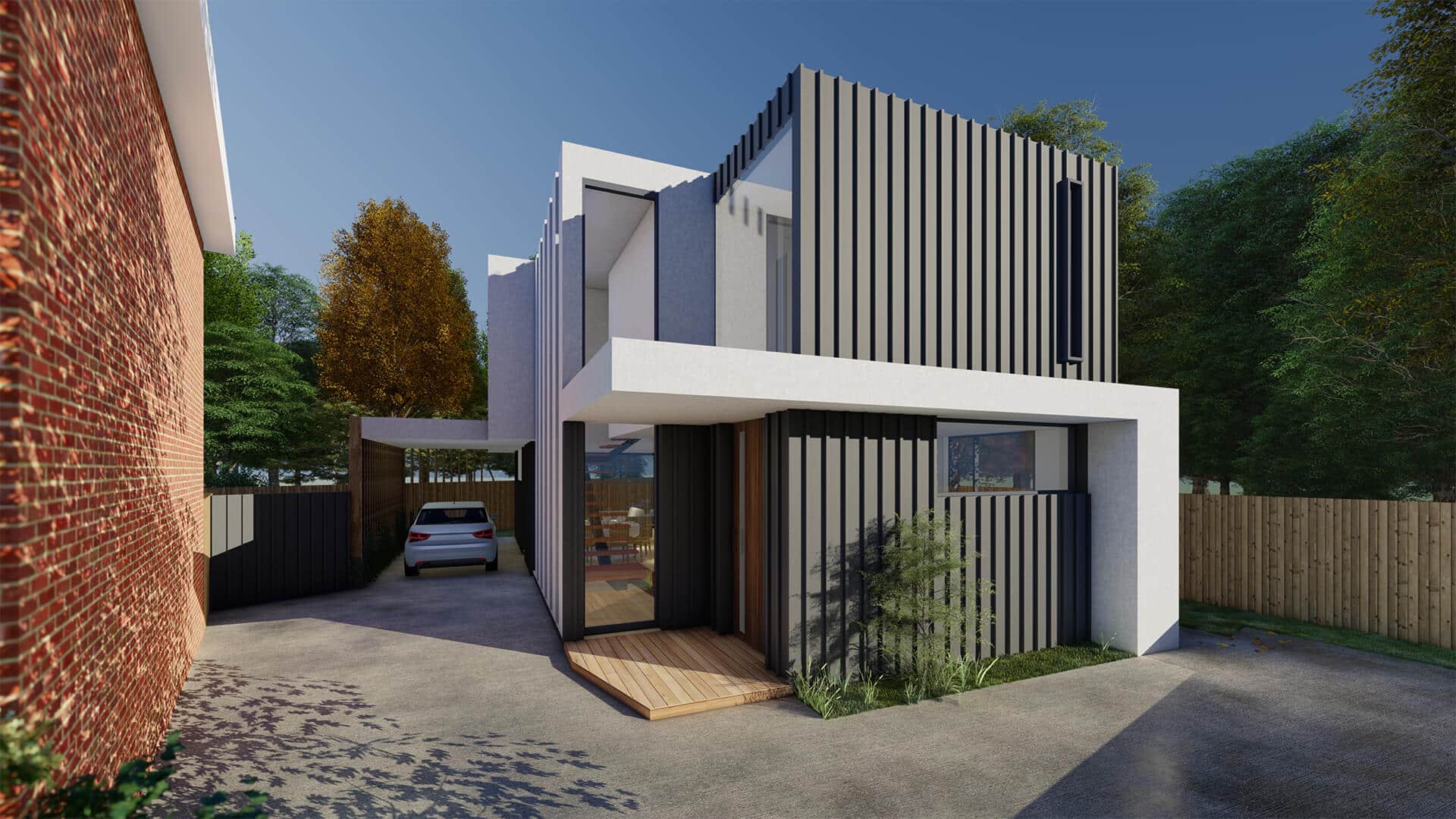 GLEN WAVERLEY HOUSE (2) Glen Waverly House modern architecture designed by Sky Architect Studio