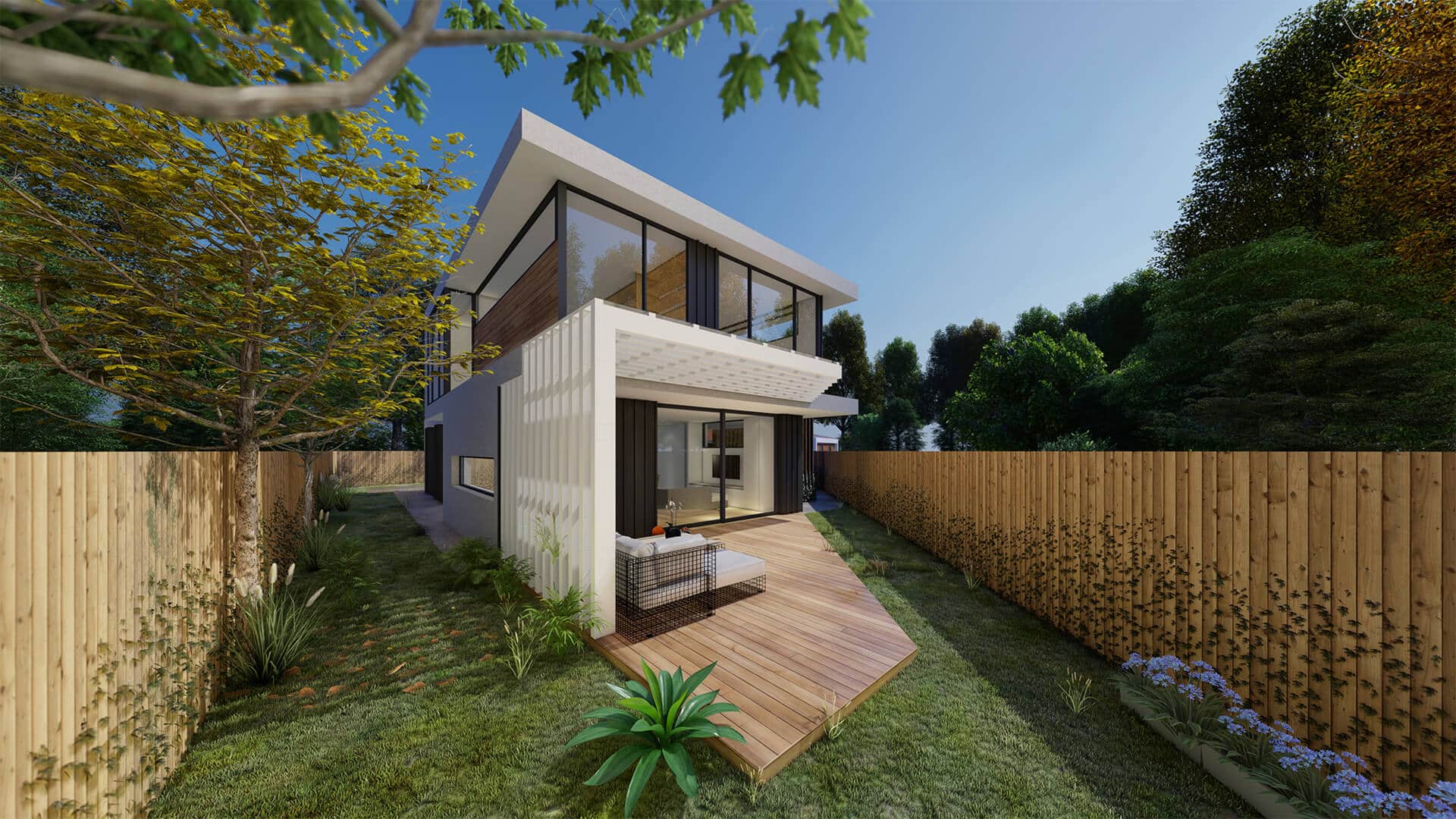 GLEN WAVERLEY HOUSE (3) Glen Waverly House modern architecture designed by Sky Architect Studio