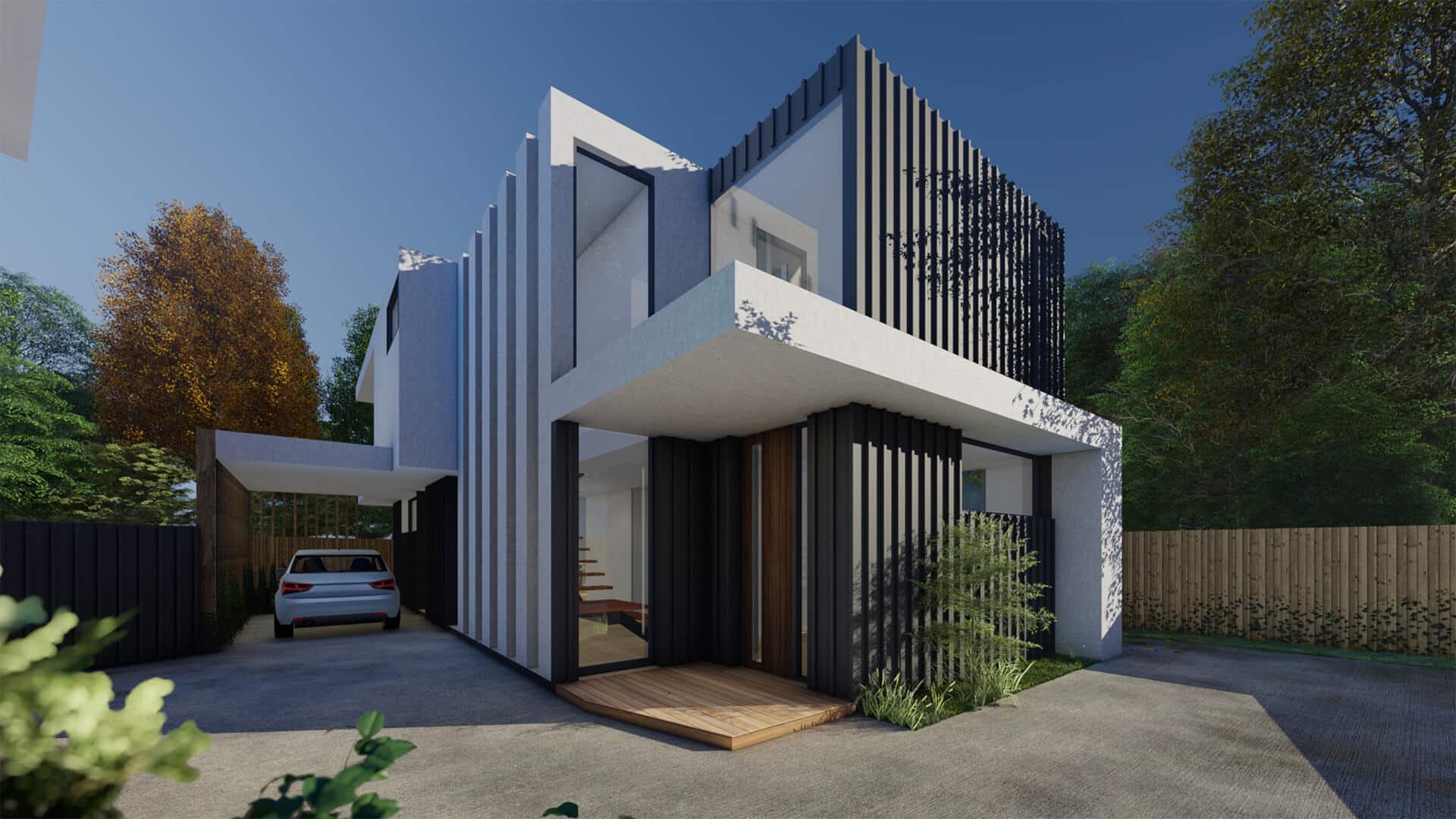 GLEN WAVERLEY HOUSE (5) Glen Waverly House modern architecture designed by Sky Architect Studio